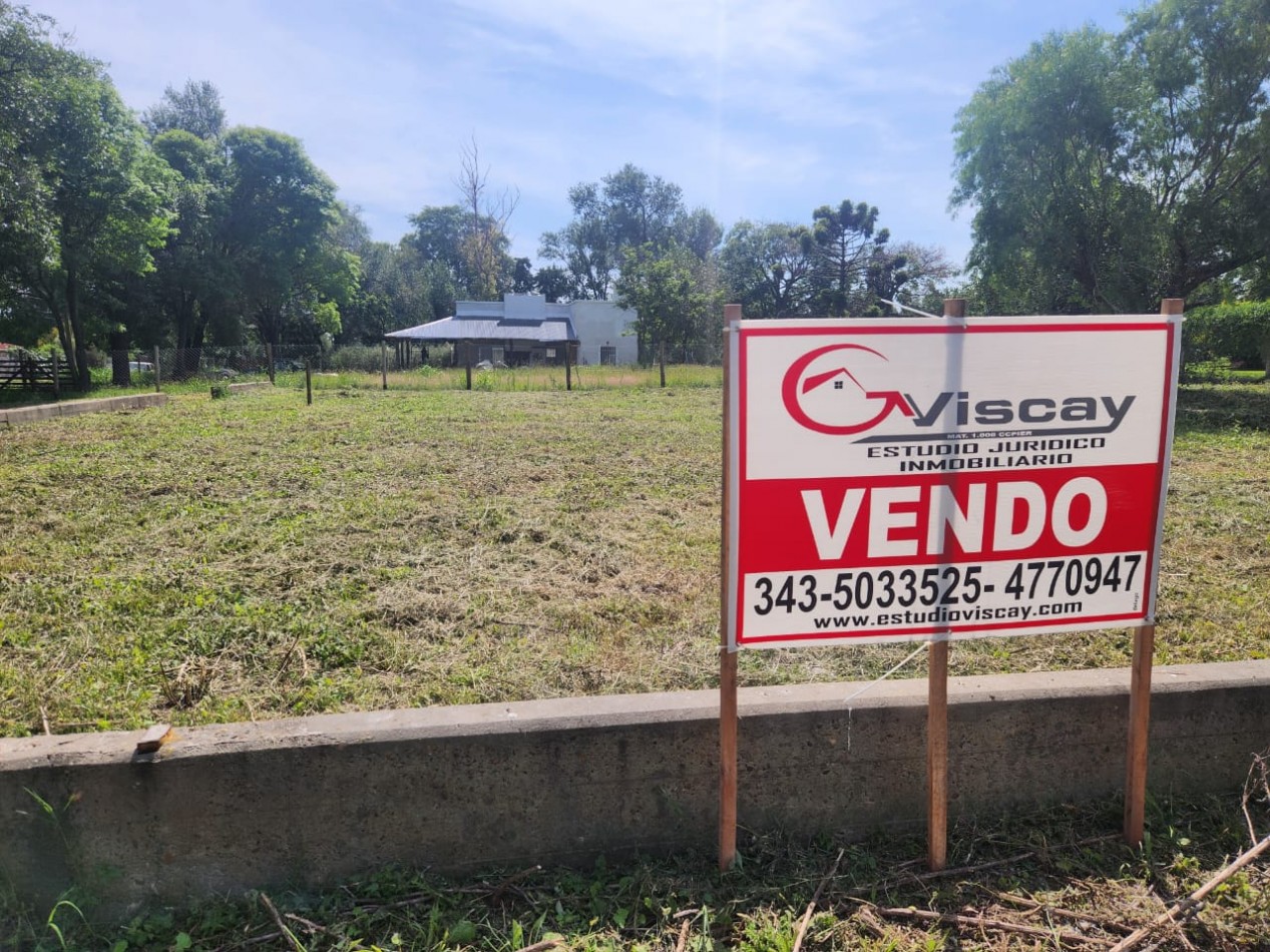 VENDO LOTE 1.600 m2 BARRIO "EL MOLINO" U$D 49.000