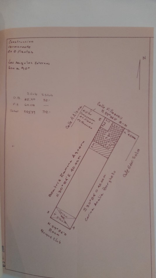 VENDO HERMOSA CASA ZONA PLAZA SAENZ PEÑA U$S 360.000.-