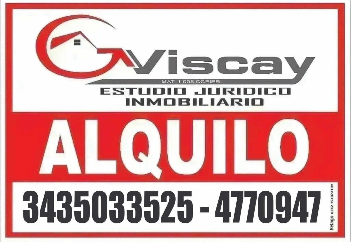ALQUILO OFICINA/CONSULTORIO ZONA CENTRO $450.000 + EXP+ IMP 