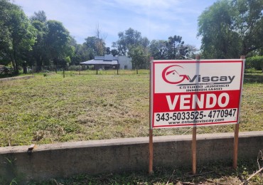 VENDO LOTE 1.600 m2 BARRIO "EL MOLINO" U$D 49.000