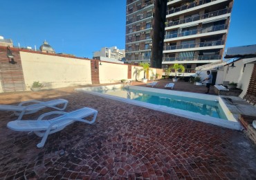 ALQUILO DEPTO 1 DOR $300.000 + EXPENSAS. ZONA CENTRO. EDIFICIO CON PILETA Y QUINCHO